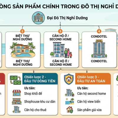 Nên Mua Căn Hộ Ở, Condotel Hay Nhà Phố, Shophouse, Biệt Thự? Tại Các KĐT Lớn Như Vinhomes Global Gate Hạ Long & Green Paradise Cần Giờ